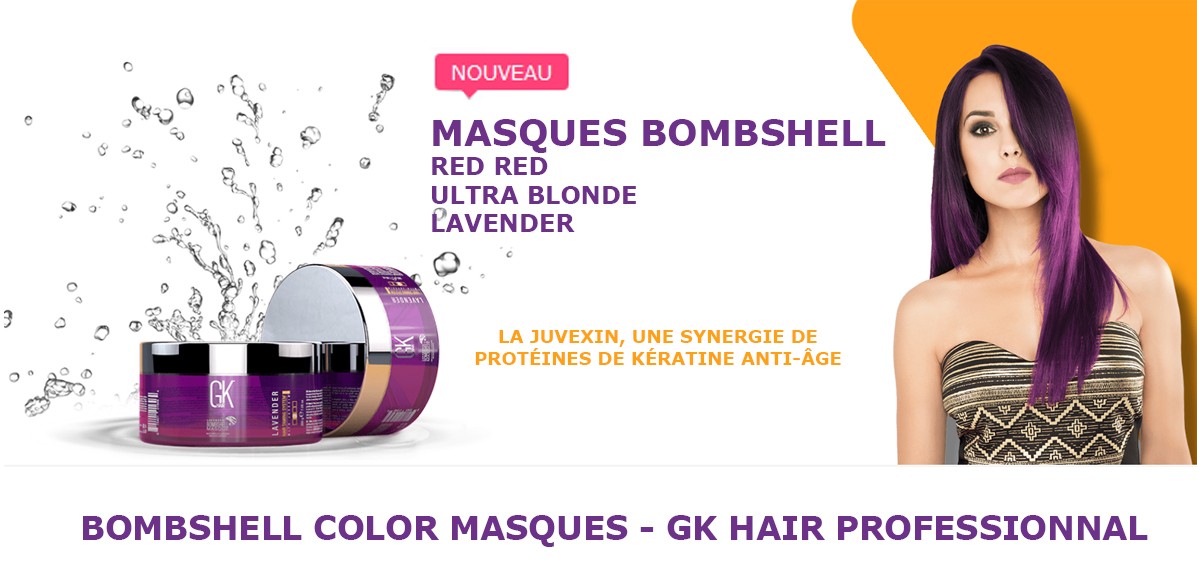BOMBSHELL COLOR MASQUES - GK HAIR PROFESSIONNAL BOMBSHELL COLOR MASQUES - GK HAIR PROFESSIONNAL